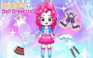 Play Royal Girl Doll Dress Up