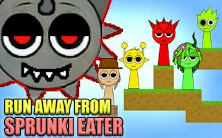 Play Run Away from Sprunki Eater