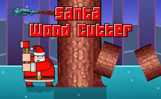 Play Santa Wood Cutter