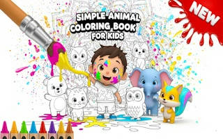 Play Simple Animal Coloring Book for Kids
