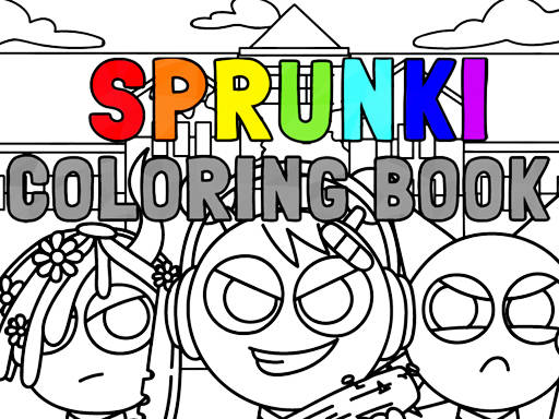 Play Sprunki Coloring Book game