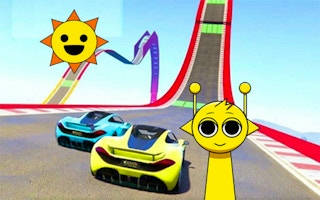 Play Sprunki Stunt Driving Simulator