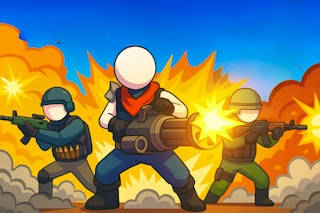 Play Squad Shooter 3D - Army Commando Gun Battle Game
