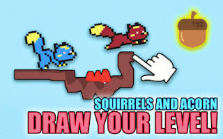 Play Squirrels and Acorn - Draw your level!