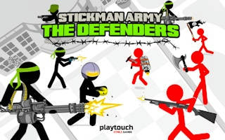 Play Stickman--Army The Defenders