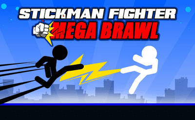 Play Stickman Fighter Mega Brawl