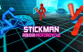 Play Stickman Neon Motorcycle Racing