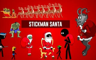 Play Stickman Santa