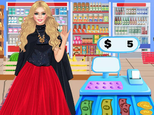 Play Super Market shopping Game 2d