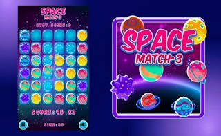 Play Super Space Match 3