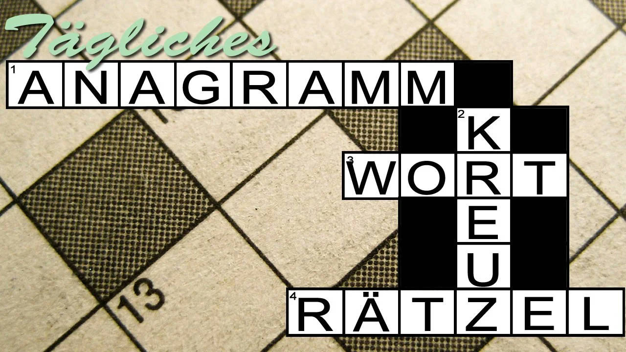 Play Tägliches Anagramm Kreuzworträtsel