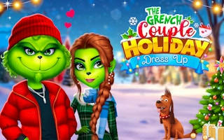 Play The Grinch Couple Holiday Dress Up