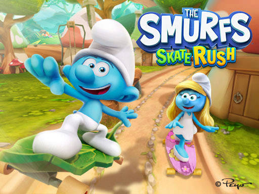 Play The Smurfs Skate Rush