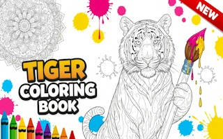Play Tiger Coloring Book