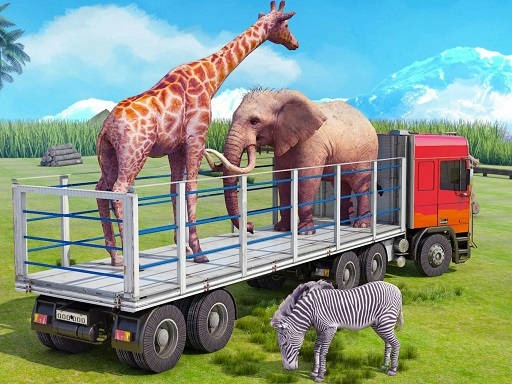 Play Truck Driving Animal Transport