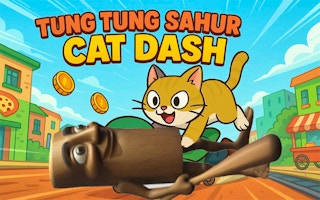 Play Tung Tung Sahur Cat Dash