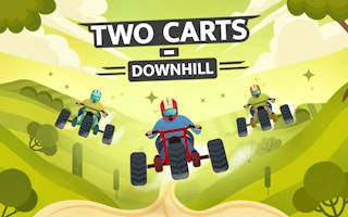 Play Two Carts - Downhill