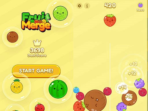 Play Watermelon Fruit 2048