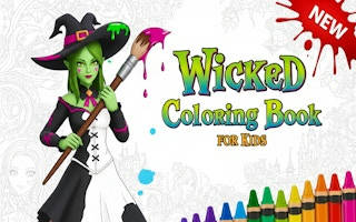 Play Wicked Coloring Book for Kids