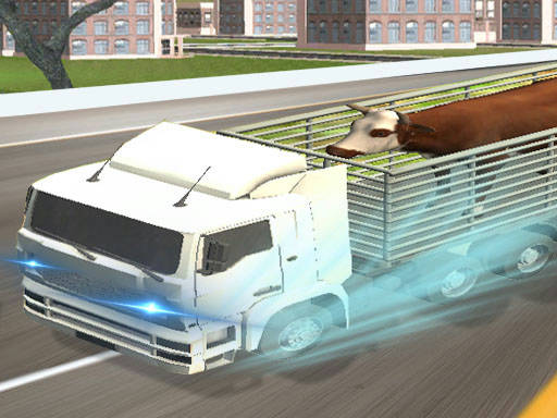 Play Wild Animal Transport Truck