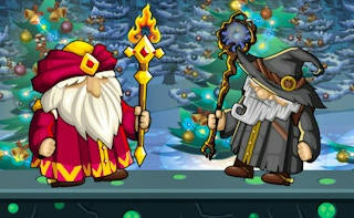 Play Wizard Santa Jump