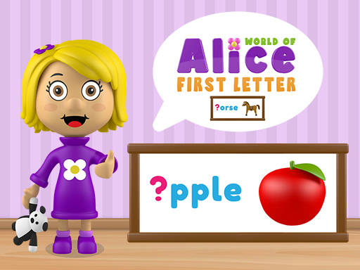 Play World of Alice   First Letter