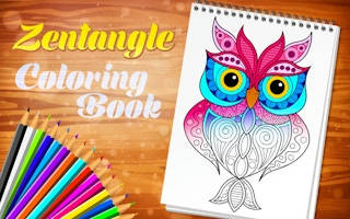 Play Zentangle Coloring Book