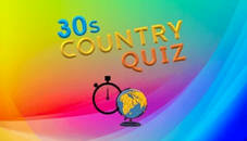 30s Country Quiz