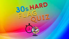 30s Hard Flag Quiz