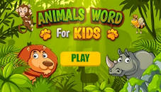 Animals Word for Kids