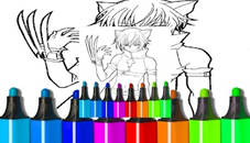 Anime Boys Coloring Pages