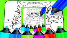 Anime Coloring Pages For Kids