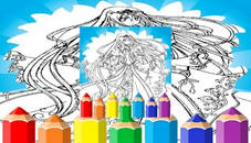 Anime Princess Coloring Pages