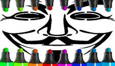 Anonymous Mask Coloring