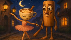 Ballerina Cappuccina loves Tung Tung Sahur