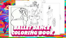 Ballet Dance Coloring Book