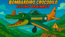 Bombardiro Crocodilo Flying Brainrot