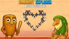 Brainrot Explorer: Match and Crush Game