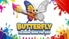 Butterfly Coloring Book for Kids