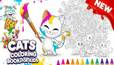 Cats Coloring Book for Kids