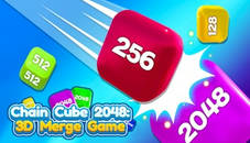 Chain Cube 2048 3D Merge Game