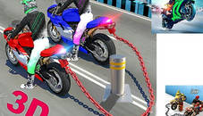 Chained Bike Racing 3D