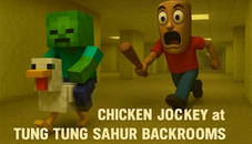 Chicken Jockey at Tung Tung Sahur Backrooms