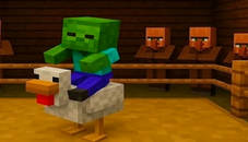 Chicken Jockey: Hidden Lava Chicken