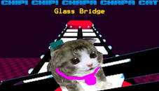 Chipi Chipi Chapa Chapa Cat Glass Bridge