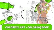 Colorful Art - Coloring Book