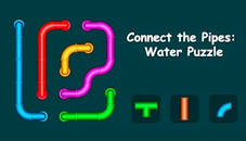 Connect the Pipes Water Puzzle