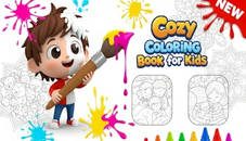 Cozy Coloring Book for Kids