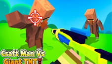 Craft Man Vs Giant TNT