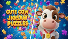 Cute Cow Jigsaw Puzzles